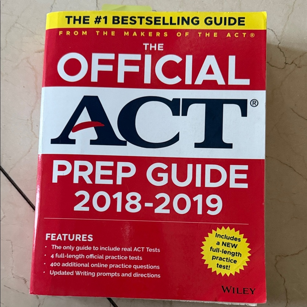 The Official ACT Prep Guide 2018-2019